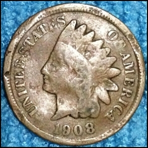 1908-Ih---Mint-Error,-Post-Damage-Or-Both?